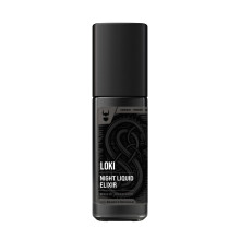 Bartl fr Mnner von Beard Struggle  Night Liquid Elixir Bartwachstumsl  Natrliche Mischung fr weichere Haut  Platinum Collection Loki ohne Du