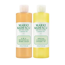 Mario Badescu Body Breakout Kit pro hrudnk, zda a ramena obsahuje A.H.A. Botanick mdlo a speciln cistic mlko ""O"""" telov tonikum ideln pro