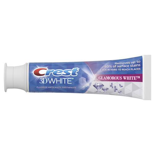 Crest Crest 3D Whitening Toothpaste Glamorous White 4,1 oz frpackning om 2 2