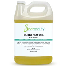 KUKUI NUSSL kaltgepresst, unraffiniert | 100 % natrlich, in groen Mengen erhltlich | Trger fr therische le, Gesicht, Haut, Haar, Feuchtigkeit