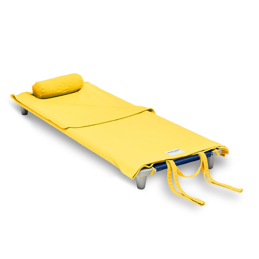 Northwest Nap Sac Roll-Up Toddler Blanket With Attached Pillow - Soft Fleece Preschool Nap Mat For Daycare Or Travel - Machine Wash Rollee Pollee