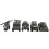 5 Stück Metall-Tankwagen-Modelle 701-A – 7–8 cm 15