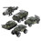 5 Stück Metall-Tankwagen-Modelle 701-A – 7–8 cm 12