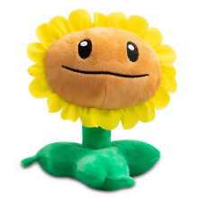 Maikerry 1 PC Plants Plush Toy PVZ Stuffed Figure Doll Sunflower Plush New for Children Great Gifts for Kids and Fans