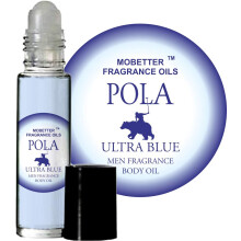 MOBETTER Fragrance OLS Pola Ultra Blue Cologne -vartaloöljy miehille (10 ml Roll On)
