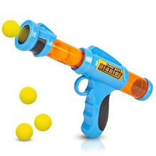 ArtCreativity Schaumstoff-Ballwerfer mit 6 Bllen, Pump-Action-Schiespielzeug, Blaster fr Kinder, Outdoor-Sommerspa, Apportierspielzeug fr Hu