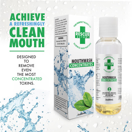 Rescue Detox Mondwater Concentrates - 2oz | Maximale Sterkte 1