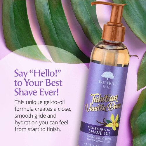 Tree Hut Bare Hydraterende Scheerolie, Tahitiaanse Vanille, 7.7 Fl Oz 1