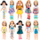 BM 10 conjuntos de roupas de boneca Wellie americana, roupas feitas  mo, roupas casuais e outras bonecas de 14 a 14,5 polegadas 1