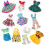BM 10 conjuntos de roupas de boneca Wellie americana, roupas feitas  mo, roupas casuais e outras bonecas de 14 a 14,5 polegadas 2