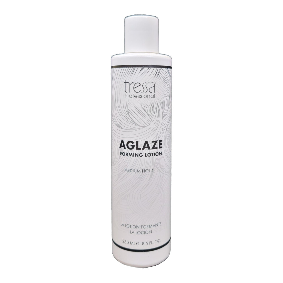 Tressa Aglaze Forming Lotion Medium Hold Hair Gel Glaze Foaming Glazing Lotion For Shine 8.5 Oz