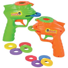 ArtCreativity Foam Disc Launcher Set van 2 Disk Shooter-speelgoedgeweren met elk 1 pistool en 5 vliegende schijven Buitenspellen en activiteiten