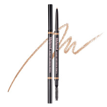 lilybyred Skinny Mes Brow Pencil | Korejsk tuka na oboc 1,5 mm Ultra-Slim Tip Natural Hard Formule Jemn tahy podobn chloupkum Olejov kontrola O