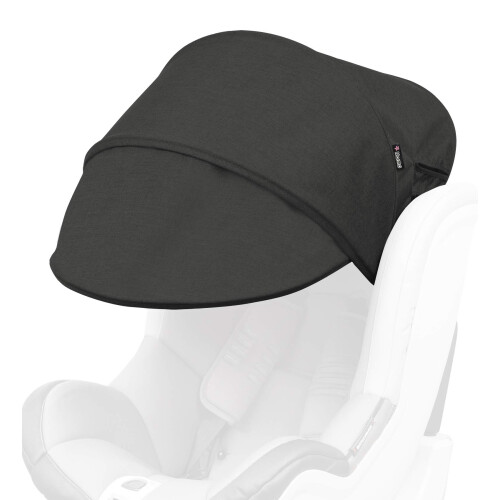 Manito Sun Shade Extender/Auxiliary Canopy til autostol (koksgr)