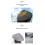 Manito Sun Shade Extender/Auxiliary Canopy til autostol (koksgr) 2