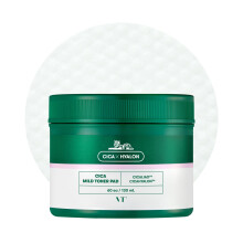 VT COSMETICI CICA MIGILE TONER MILD (60 pad) - Exfoliante bilanciamento del pH lenitivo con BHA CENTLA ASIATICA Acidi ialuronici per uso facciale quo