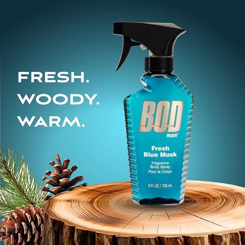 Bod Man Parfums de Coeur Fresh Blue Moschus Krperspray 8 oz 1