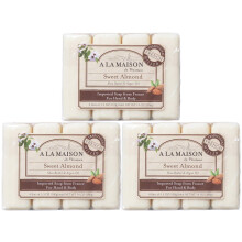 A LA MAISON S?d mandelbars?be - Anvendelse: H?nd og krop Triple Milled ?teriske olier Biologisk nedbrydelig plantebaseret vegansk grusomhedsfri a