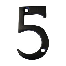 RCH Hardware NO-BR235-50 Brass Number 2 Inch Oil Bronzed Black