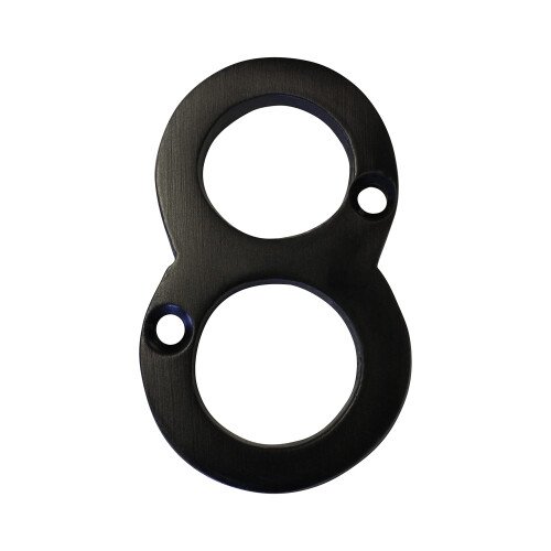 Hardware RCH NO-BR235-50 nmero de lato preto bronzeado a leo de 2 polegadas