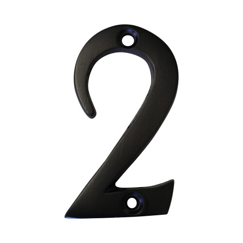 Hardware RCH NO-BR235-50 nmero de lato preto bronzeado a leo de 2 polegadas