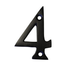 RCH Hardware NO-BR235-50 Brass Number 2 Inch Oil Bronzed Black