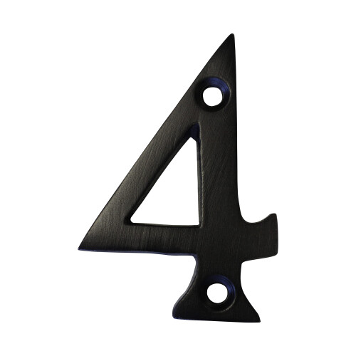 Hardware RCH NO-BR235-50 nmero de lato preto bronzeado a leo de 2 polegadas