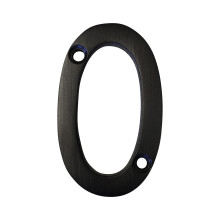 RCH Hardware NO-BR235-50 Brass Number 2 Inch Oil Bronzed Black