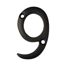 RCH Hardware NO-BR235-50 Brass Number 2 Inch Oil Bronzed Black