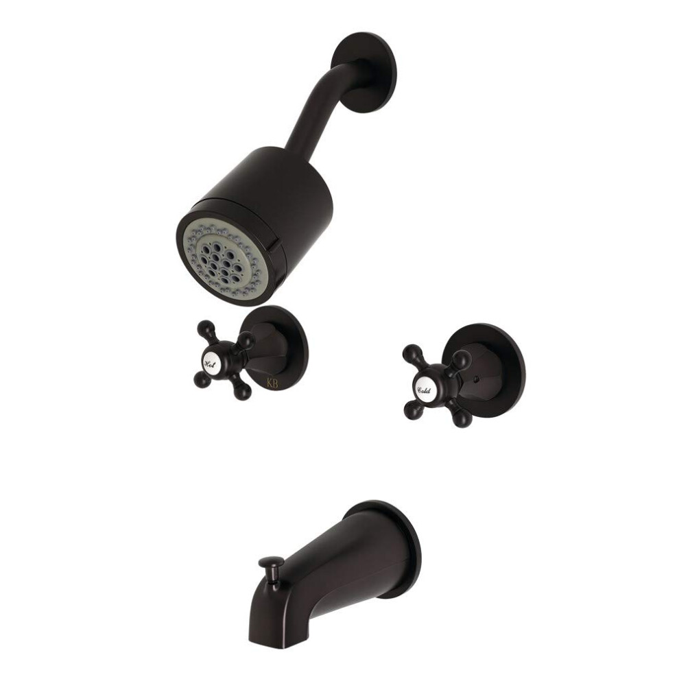 Kingston Brass Kbx8145bx Metropolitan Tub And Shower Faucet 7.5 X 7.13 X 4.94 Oil Rubbed Bronze 663370840531