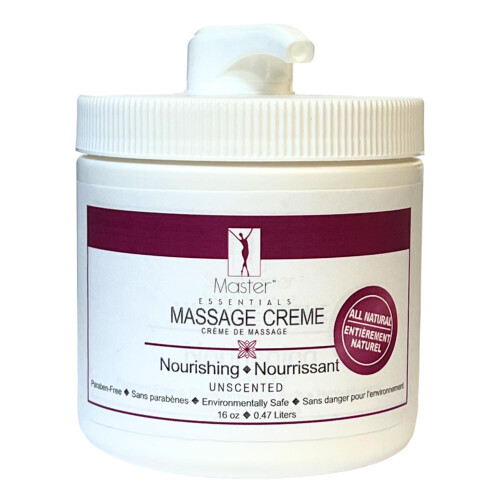 Master Massage Spamaster Unscented 16 Oz Massagecreme
