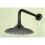 Kingston Brass K135A5CK Cabea vitoriana de 5-1/4 polegadas com brao de chuveiro Bronze polido com leo 3