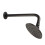Kingston Brass K135A5CK Cabea vitoriana de 5-1/4 polegadas com brao de chuveiro Bronze polido com leo 1