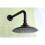 Kingston Brass K135A5CK Cabea vitoriana de 5-1/4 polegadas com brao de chuveiro Bronze polido com leo 2