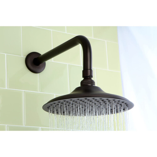Kingston Brass K135A5CK Cabea vitoriana de 5-1/4 polegadas com brao de chuveiro Bronze polido com leo 1