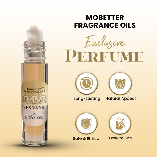 MOBETTER DUFTLE Jimmy Loves Vanilla Perfume Krperlduft 2