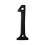 Hardware RCH NO-BR235-50 nmero de lato preto bronzeado a leo de 2 polegadas 1