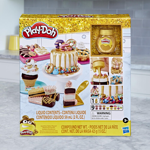 Play-Doh Hasbro E9437 Play-Doh Collezione Gold Star Baker Playset Multi 1