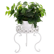 OwnMy Runder Pflanzenstnder aus Metall, rostfreier Eisen-Blumentopfhalter, Pflanzenstnder fr drinnen und drauen, robust, fr Zuhause, Garten, Ter