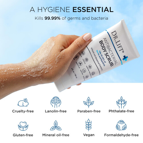 Dr. Lift Antibacterial Body Scrub 6 oz 2