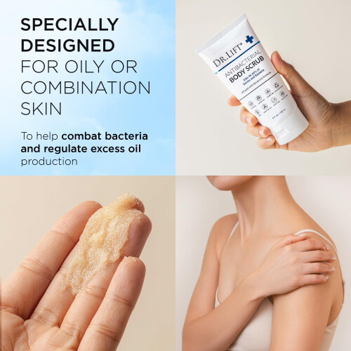Dr. Lift Antibacterial Body Scrub 6 oz 1