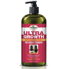 Difeel Ultra Growth Shampoo mit Basilikum und Rizinus   l     33,8 oz, sulfatfrei zur F   rderung des Haarwachstums