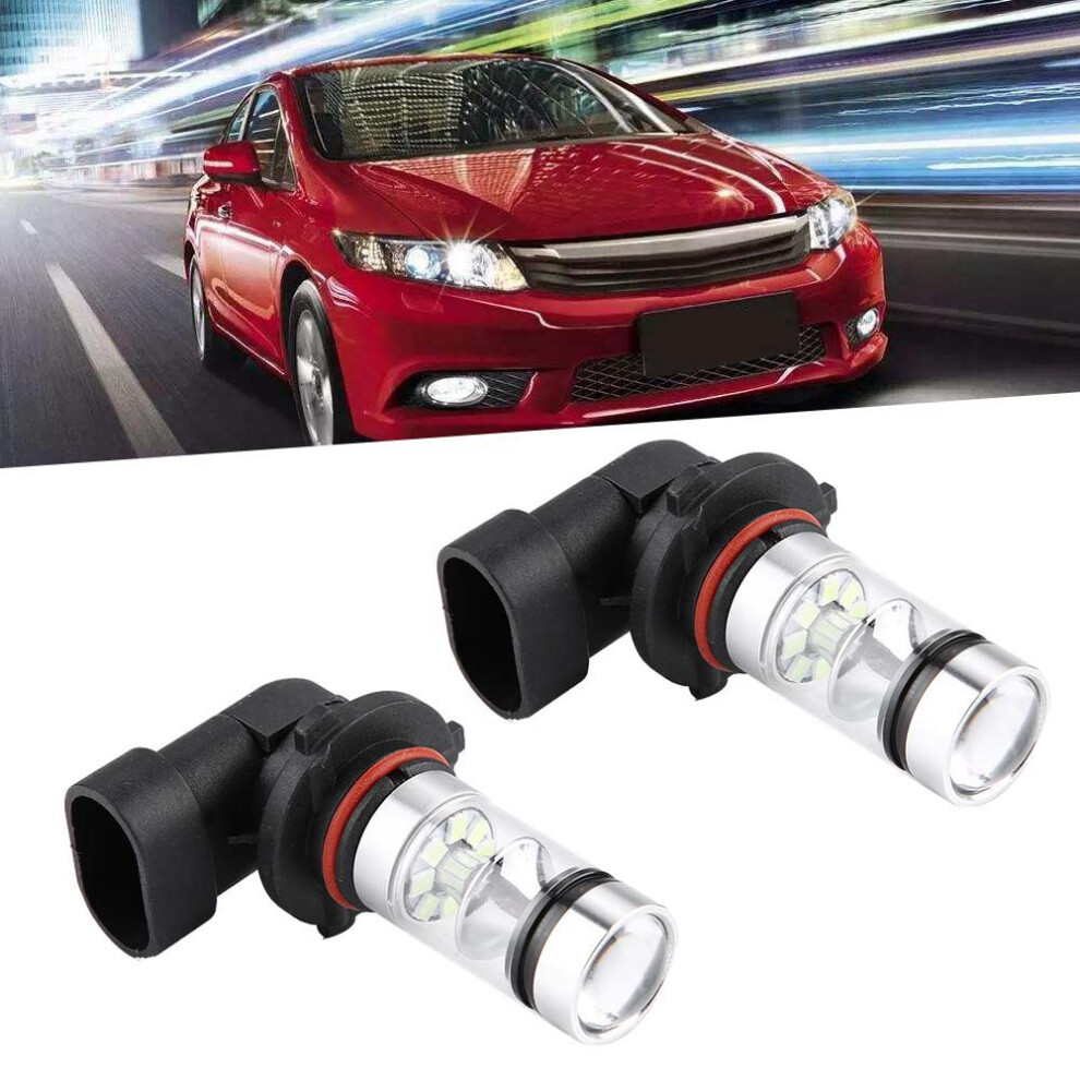 2x 9006 HB4 8000K Ice Blue 100W LED Headlight Bulbs Kit Fog Car Driving Light