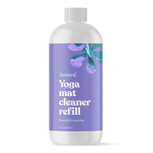 ASUTRA Yoga Mat Cleaner Spray Navulling (Peaceful Lavender) 16 fl oz - Biologische essentile olin Geen gladde resten Diepe reiniging voor fitne