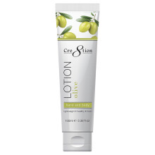 Cre8tion Spa Olive Hand- und Krperlotion, luxurise, leichte Feuchtigkeitscreme fr seidig glatte Haut, 3,3 Fl Oz