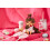 Monchhichi Pop N Candy Meisje met Snoep Jurk Pluche Pop 2