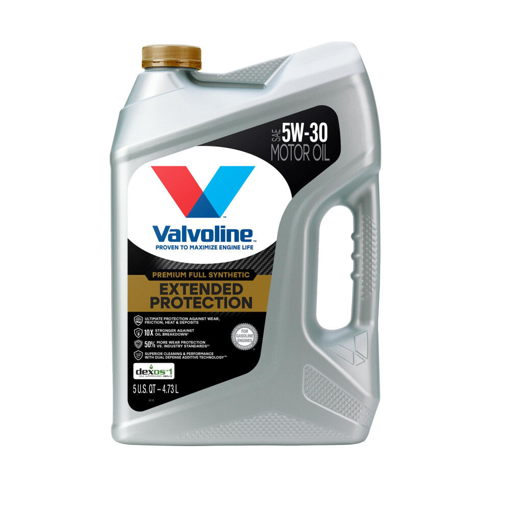 Valvoline Extended Protection Full Synthetic 5W-30 Motor Oil 5 Quart