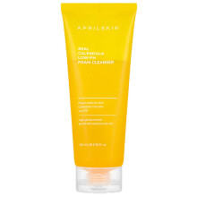 APRILSKIN Calendula Gel-Reiniger mit niedrigem pH-Wert | Vegan, tierversuchsfrei | Trockene, empfindliche, zu Akne neigende Haut| Sanfte Tiefenreinig