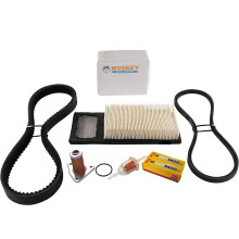 Huskey Parts Company Golf Cart Tune Up Kit for EZGO TXT 1994-2005 295/350cc 4 Cycle Model Clutch Drive Belt Starter Generator Belt Air Filter