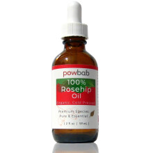 powbab 100 % Hagebuttenl  biologisch kaltgepresst aus Premium-Hagebuttensamen von Rosa Rubiginosa. Gesichts- und Krperl zur Reparatur von Haut, H